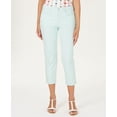 thumbnail image 1 of Charter Club Petite Tummy Control Bristol Capri Jeans Aqua 14P, 1 of 1