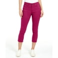 thumbnail image 1 of Charter Club Petite Tummy Control Bristol Capri Jeans Bold Strawberry 10P, 1 of 1
