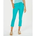thumbnail image 1 of Charter Club Petite Tummy Control Bristol Capri Jeans Turquoise Stone 16P, 1 of 1