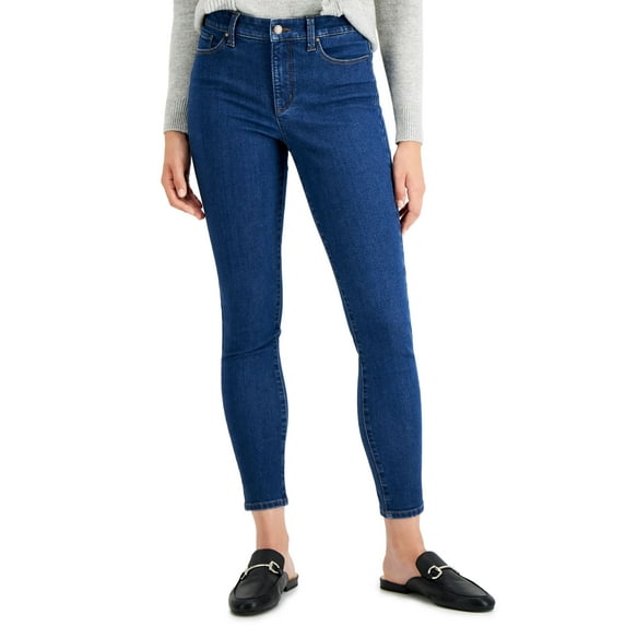 Charter Club Petite Windham Skinny Jeans Imperial Wash 8P
