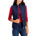 thumbnail image 1 of Charter Club Quilted Vest Intrepid Blue L, 1 of 1