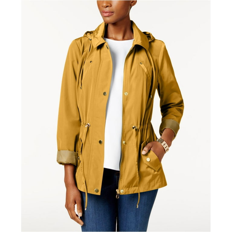 Women's petite top anorak jacket