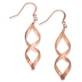 thumbnail image 1 of Charter Club Rose Gold-Tone Twist Drop Earrings, 1 of 2