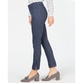 thumbnail image 1 of Charter Club Side Vent Straight Leg Pants Blue Combo 14, 1 of 3