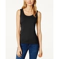 thumbnail image 1 of Charter Club Sleeveless Tank Top Black XS, 1 of 1