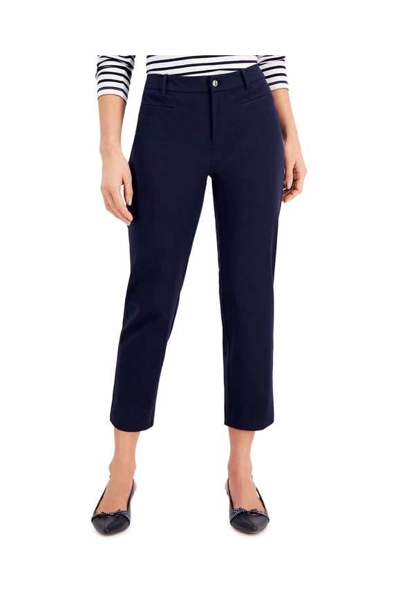 Slim Leg Ankle Pants Intrepid Blue 12