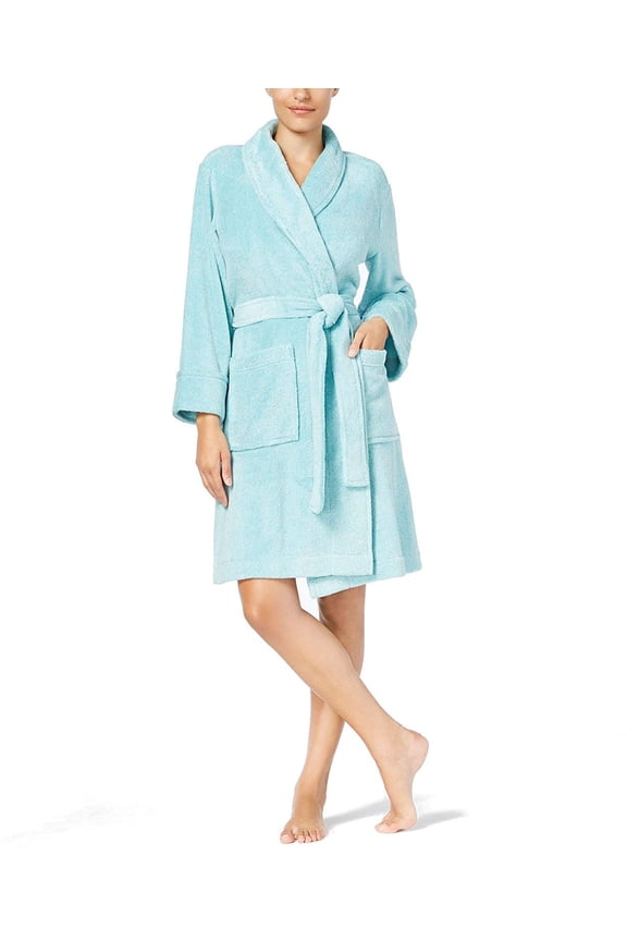 Super Soft Wrap Robe Blue Caribe XXXL