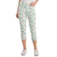 thumbnail image 1 of Charter Club Tropical Toucan Capri Pants Bright White 14, 1 of 1