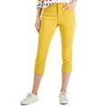 thumbnail image 1 of Charter Club Tummy Control Bristol Capri Jeans Honey Glaze 4, 1 of 1