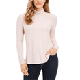 thumbnail image 1 of Charter Club Women's Heathered Turtleneck Ballet Ribbon Pink Size Petite XL, 1 of 3