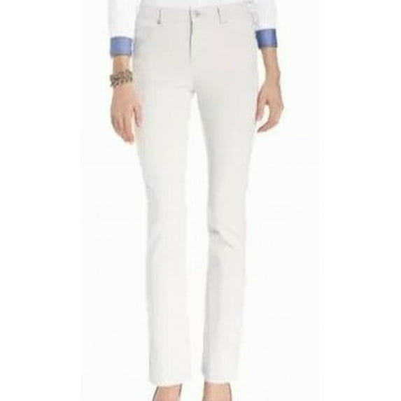 Charter Club Women's Pants Petite Straight Chino Stretch