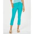 thumbnail image 1 of Charter Club Charter Club Petite Tummy-Control Bristol Capri Jeans  Turquoise Stone 8P, 1 of 1