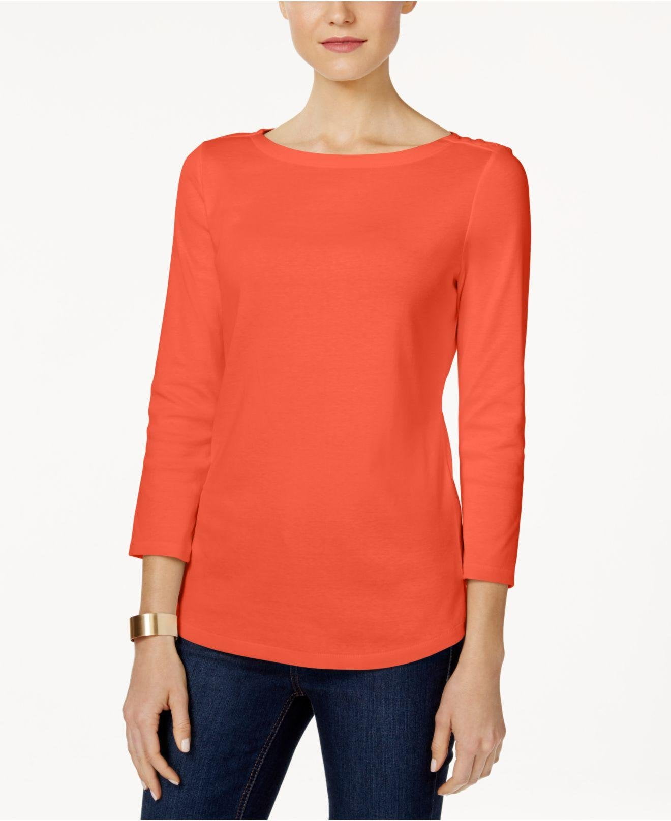 charter club pima cotton tops