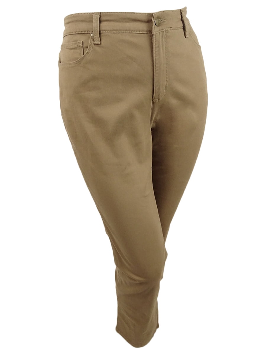 Charter Club Women's Plus Size Twill Lexington Pants 