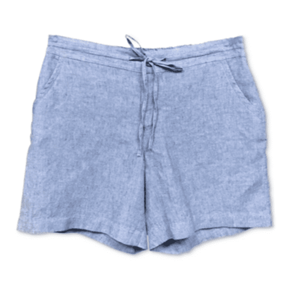 Charter Club Women's Pull on Shorts Blue Size X-Large