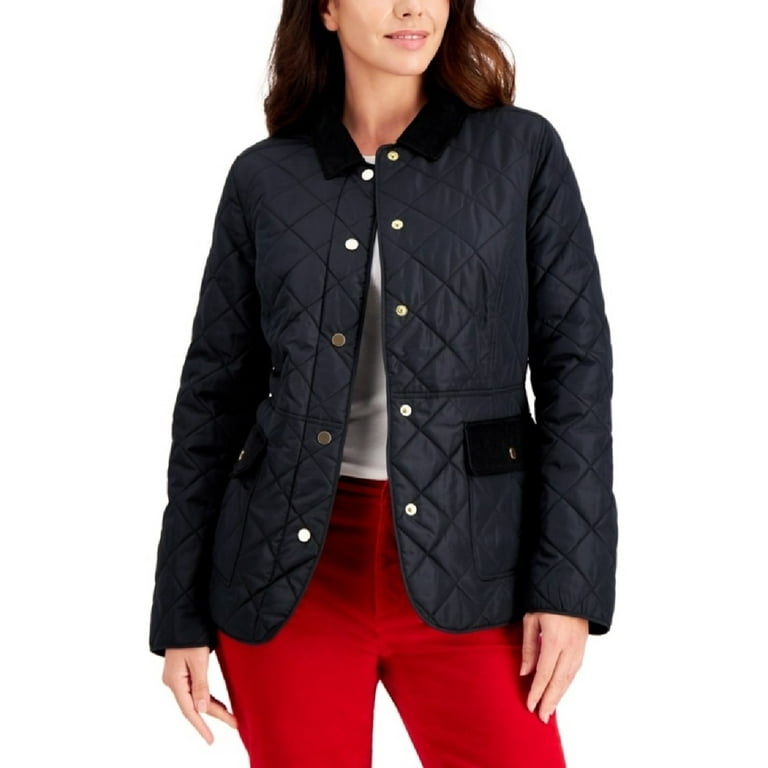 Charter club quilted jacket sales