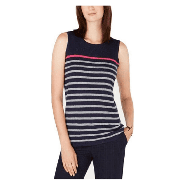 Charter club sleeveless tops hotsell