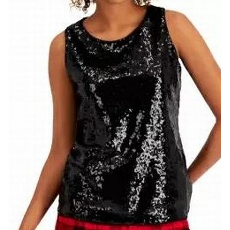 Sequined Tank Top