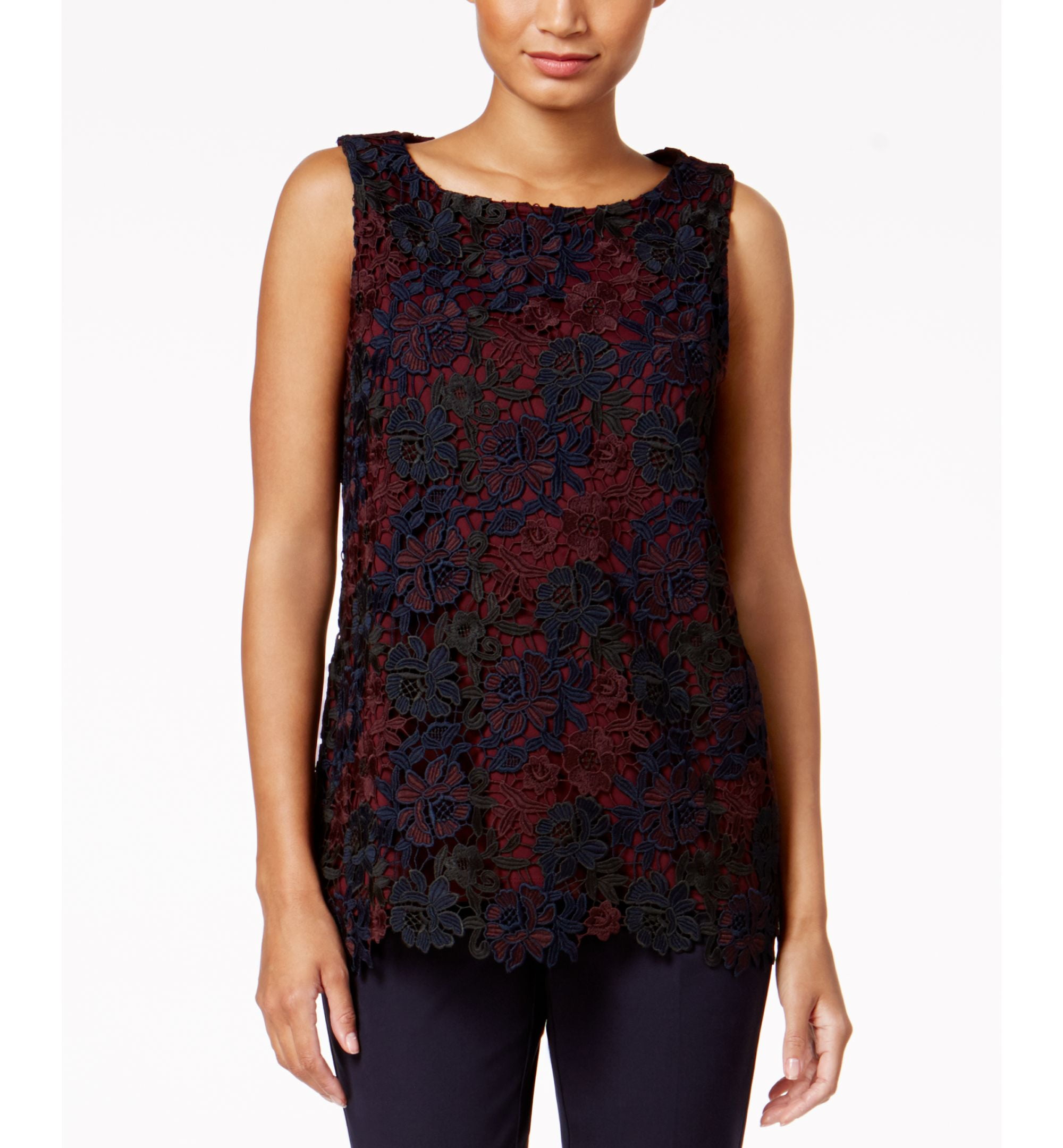 charter club sleeveless tops