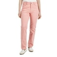 thumbnail image 1 of Charter Club Women's Straight Leg Mid Rise Lexington Gingham Jeans Bubble Bath (Bubble Bath, 4), 1 of 1