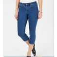 thumbnail image 1 of Charter Club Women's Tummy Control Bristol Capri Jeans Blue Size 6, 1 of 3