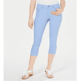 thumbnail image 1 of Charter Club Women's Tummy Control Bristol Capri Jeans Blue Size14, 1 of 3