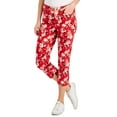thumbnail image 1 of Charter Club Womens Bristol Tummy Control Capri Jeans Red Barn 4, 1 of 1