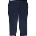 thumbnail image 1 of Charter Club Womens Cambridge Casual Trouser Pants, Blue, 24W, 1 of 2
