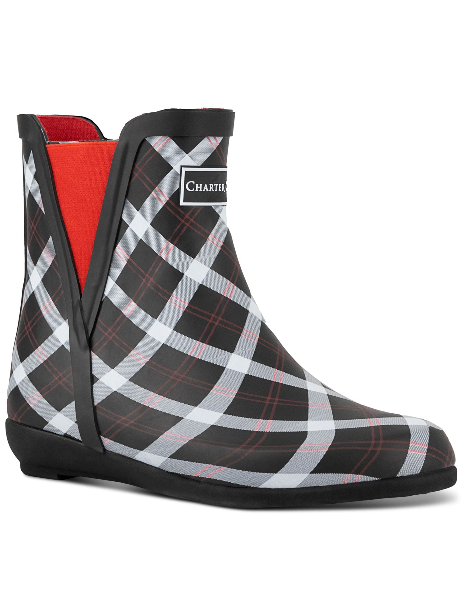 Charter Club Womens Cloudburst Outdoor Stretch Rain Boots