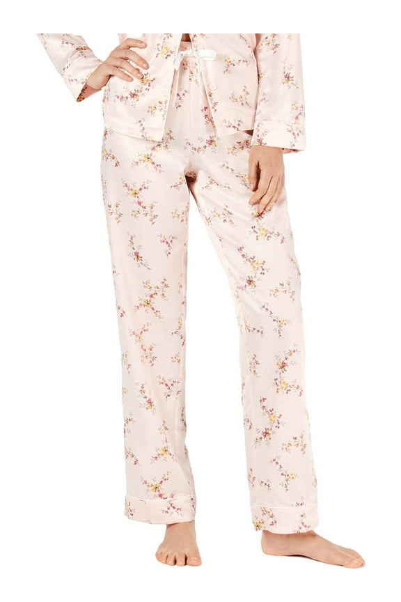 Womens Comfy Sleepwear Pajama Bottoms Pink XXXL