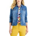 thumbnail image 1 of Charter Club Womens Denim Jacket Rio Wash 2XL, 1 of 1