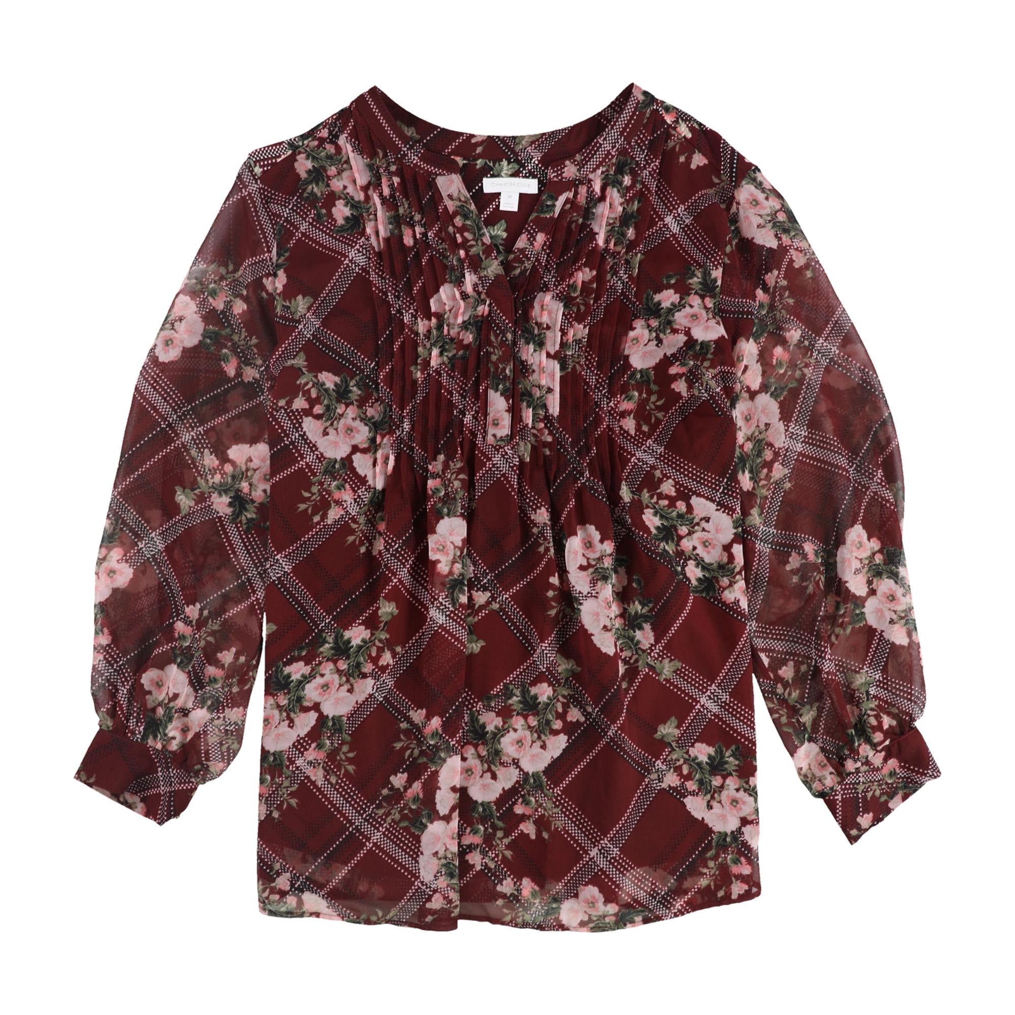 women's plus size charter club tops