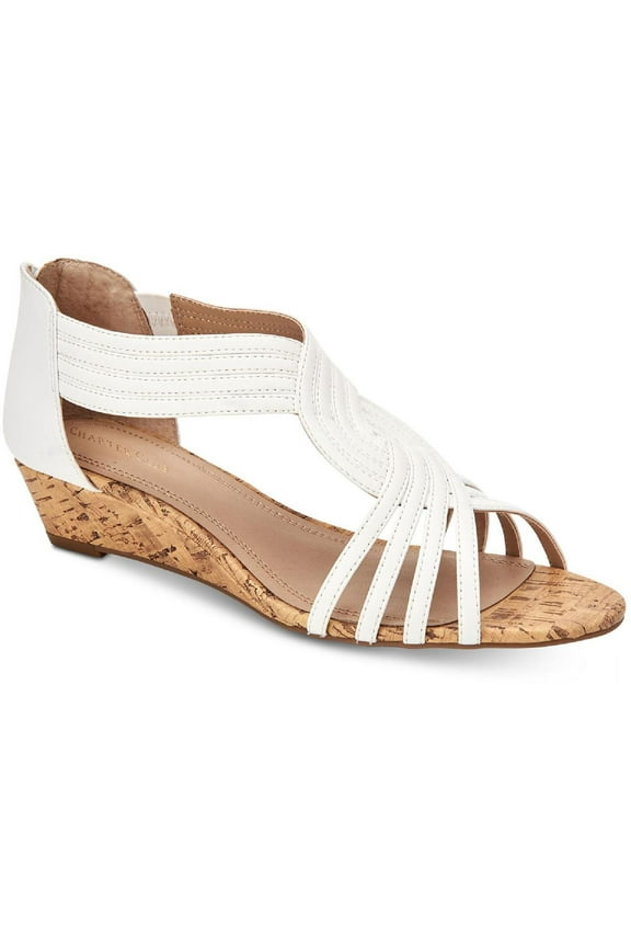 Womens GINIFUR2 Open Toe Zipper Wedge Sandals