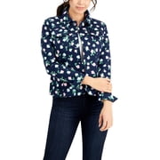 Haut Femme CHARTER CLUB Neuf Avec étiquette - Taille 2X, Couleur Bleu Ciel, Manches 3/4 - Prix Conseillé 42€