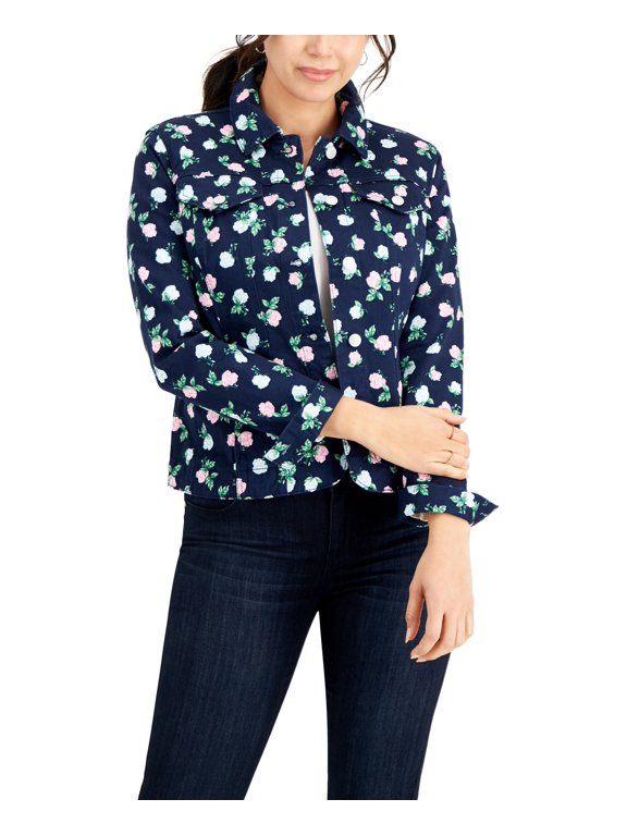 Womens Hydrangea Jacket Intrepid Blue S