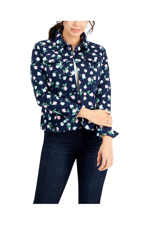 Womens Hydrangea Jacket Intrepid Blue S