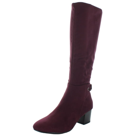 Charter Club Womens Jaccque Tall Block Heel Knee-High Boots