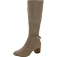thumbnail image 1 of Charter Club Womens Jaccque Tall Block Heel Mid-Calf Boots, 1 of 3
