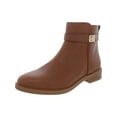 thumbnail image 1 of Charter Club Womens Jevevaa Faux Leather Almond Toe Ankle Boots, 1 of 5