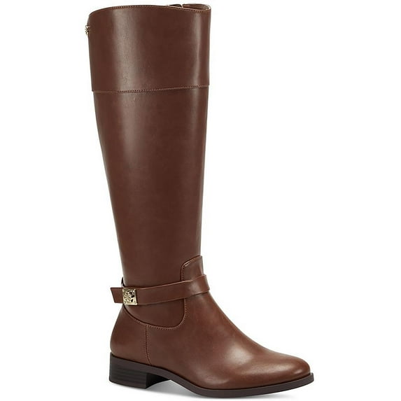 Charter Club Womens Johannes Leather Tall Knee-High Boots