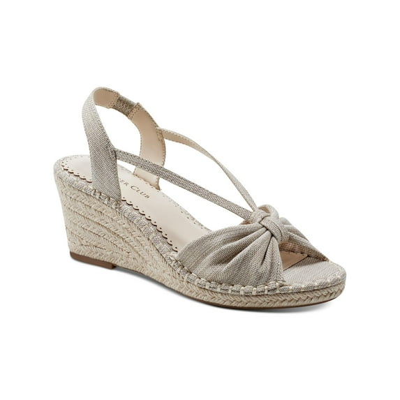 Charter Club Womens KIKA Open Toe Stretch Straps Pumps