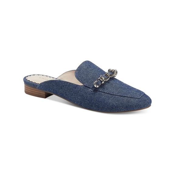 Charter Club Womens Kari Faux Suede Chain Mules