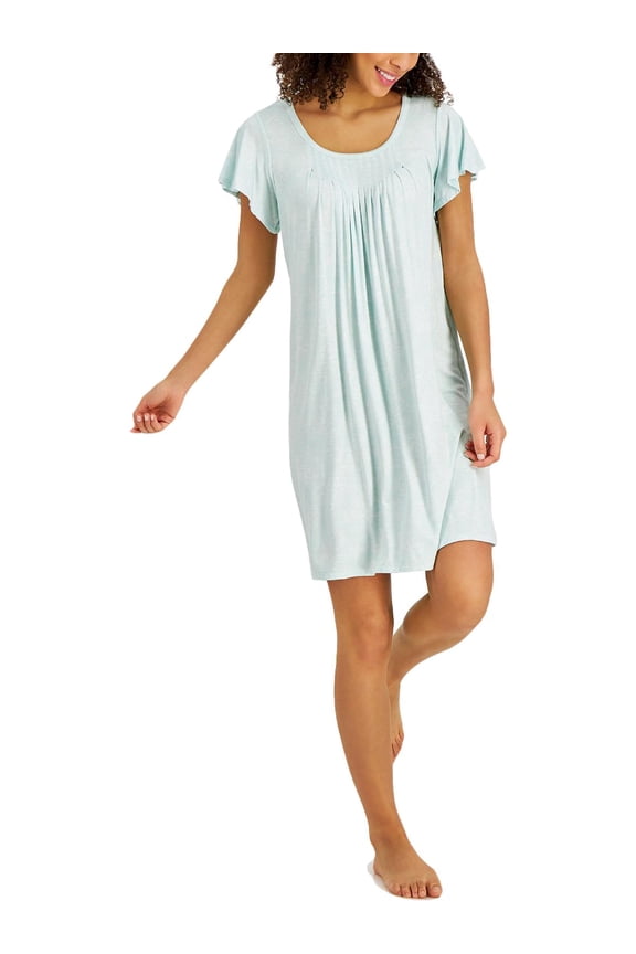 Womens Nightwear Sleepwear Nightgown Green M