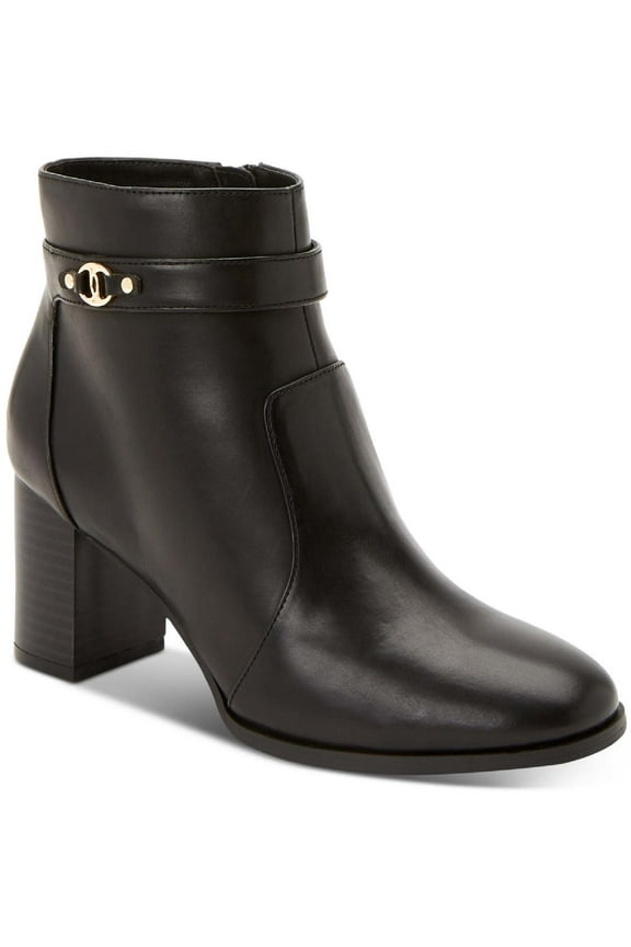 Womens Palomaa Faux Leather Casual Ankle Boots