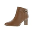 thumbnail image 1 of Charter Club Womens Pixxy Faux Leather Booties Dress Boots, 1 of 3