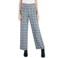 thumbnail image 1 of Charter Club Womens Plaid Pull On Pants Grey Combo 10, 1 of 1
