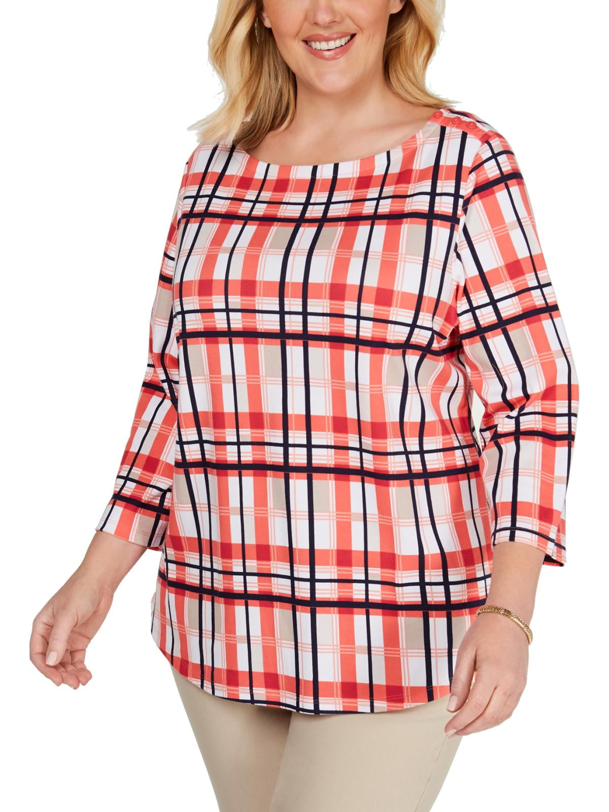 women's plus size charter club tops