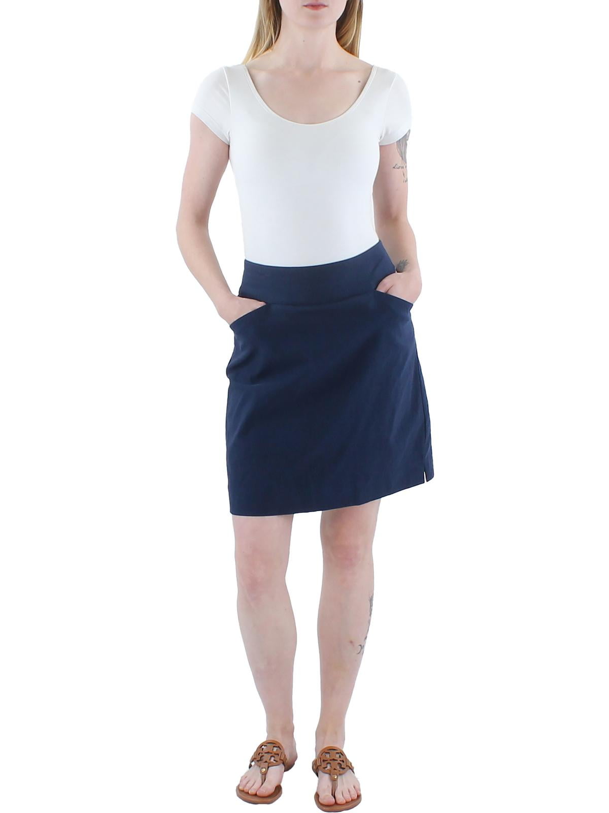 Charter Club Womens Pocket Solid Skort
