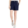 thumbnail image 1 of Charter Club Womens Sailor Shorts Intrepid Blue 10, 1 of 1