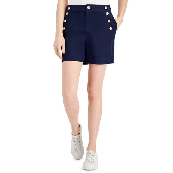Charter Club Womens Sailor Shorts Intrepid Blue 10